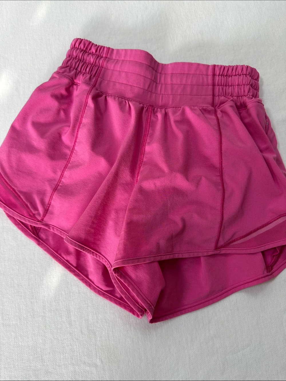 Lululemon hotty hot high rise- Hot Pink- size 0